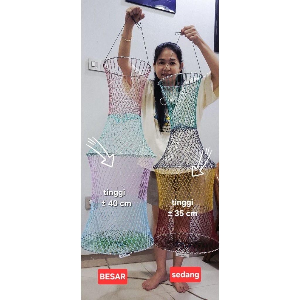 KERONJOT WARNA WARNI BESAR SEDANG/ KOJA IKAN