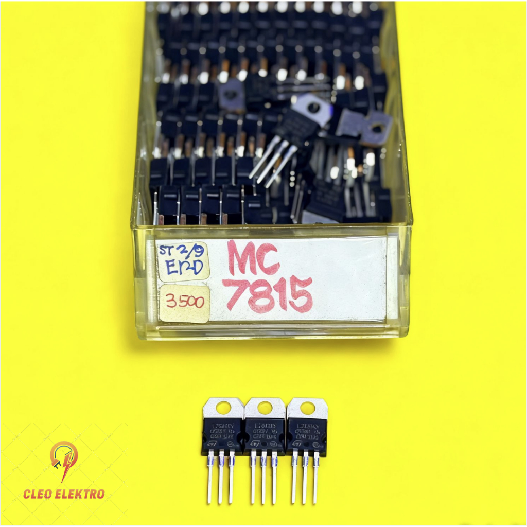 TR TRANSISTOR L 7815 CV L7815 MC7815 ST IC REGULATOR ASLI ORIGINAL