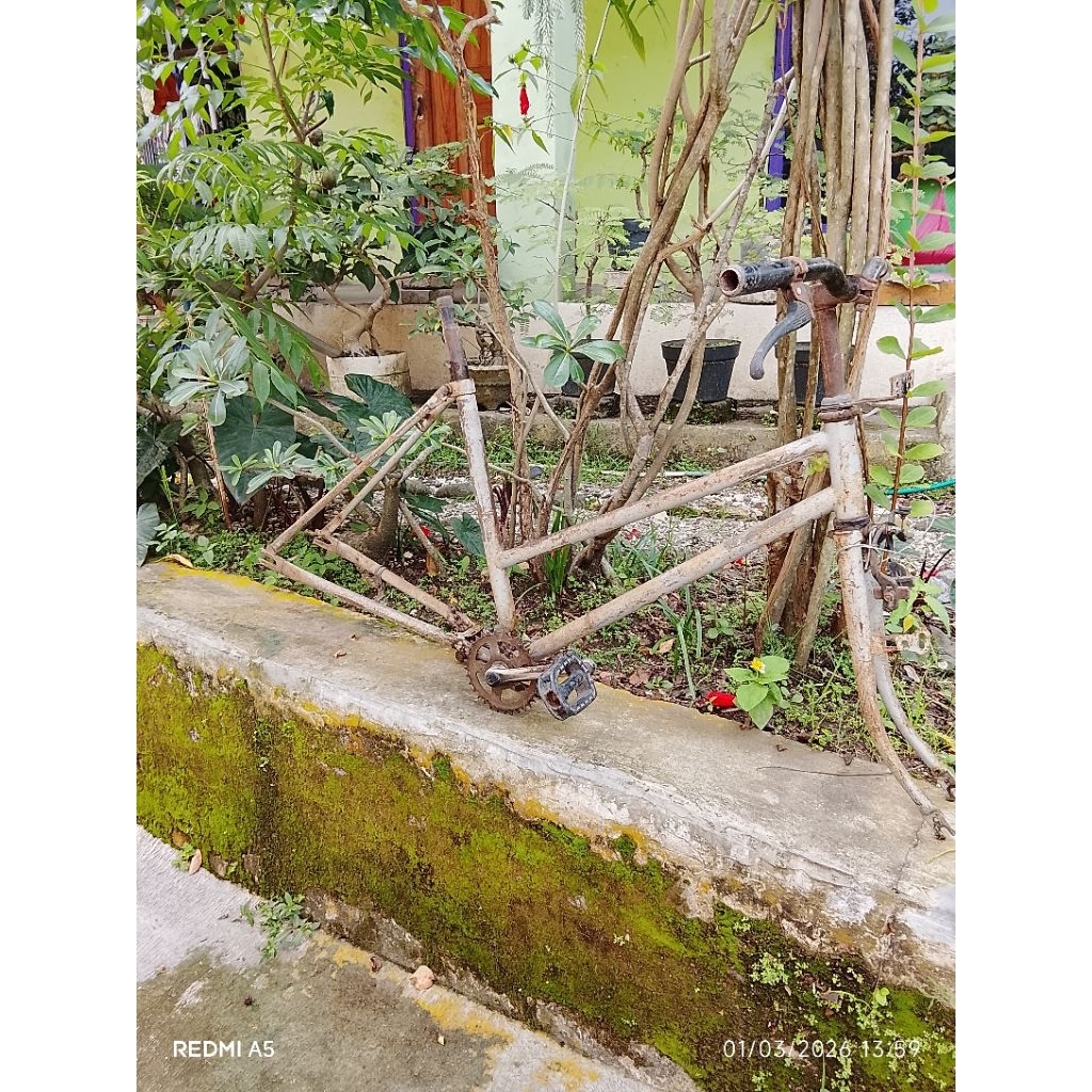 frame sepeda jadul Japan city bike