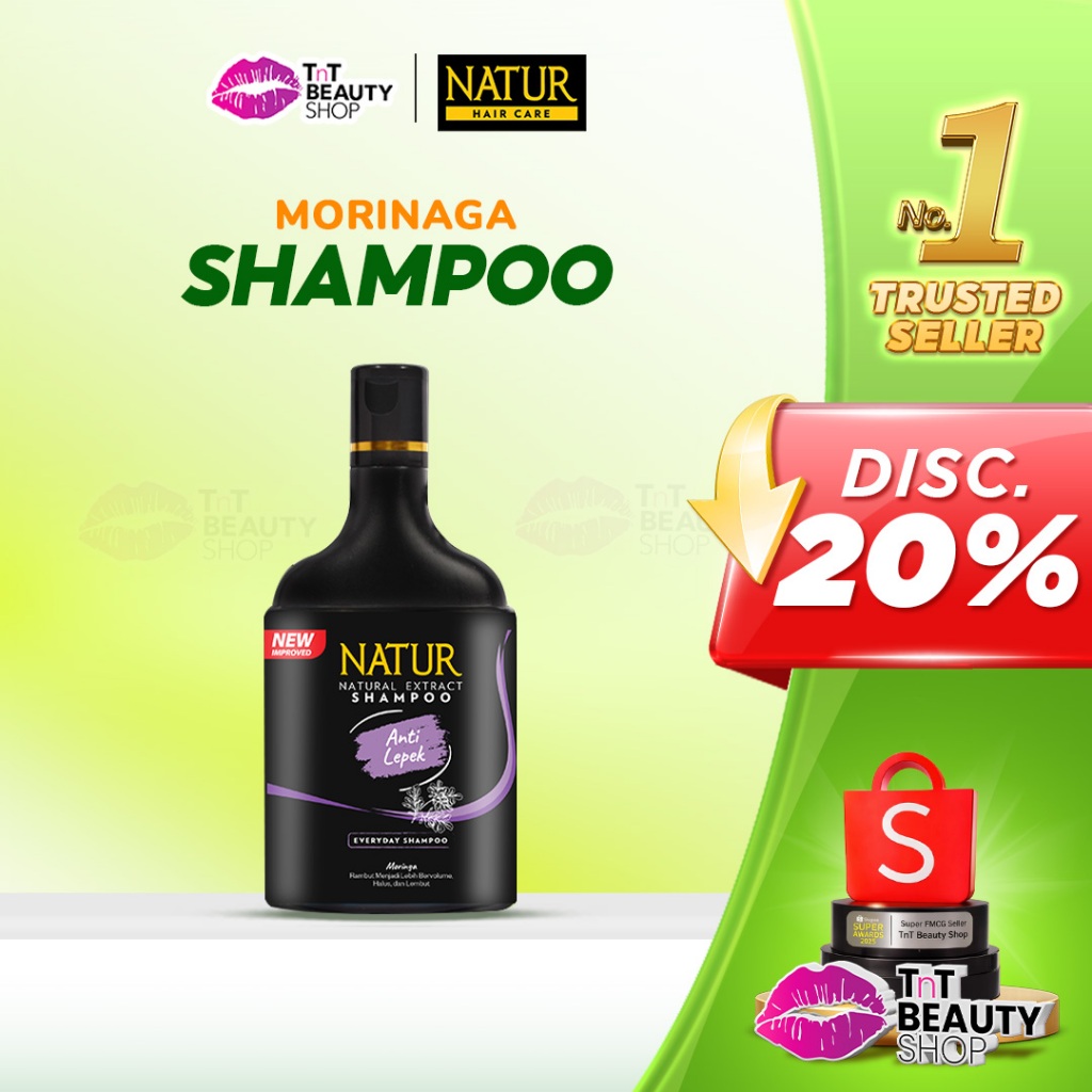 NATUR Natural Extract Shampoo | Shampoo Morinaga 140mL | TnT Beauty Shop