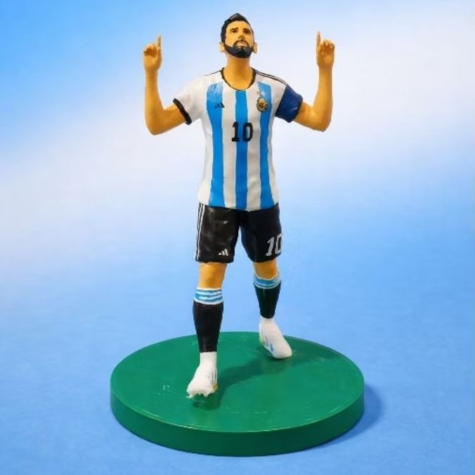 Figure Pemain Bola Legendaris LIONEL MESSI (Rare)