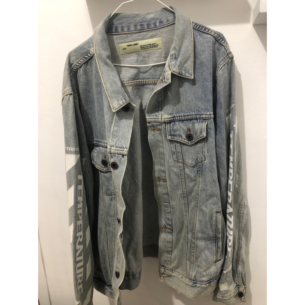 Jacket Denim OFF WHITE