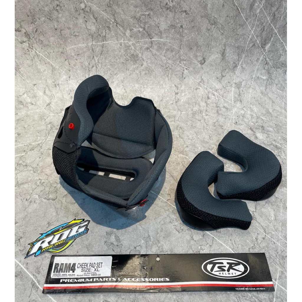 BUSA / CHEEKPAD TSR RAM 4 SIZE XL & M ORIGINAL TSR