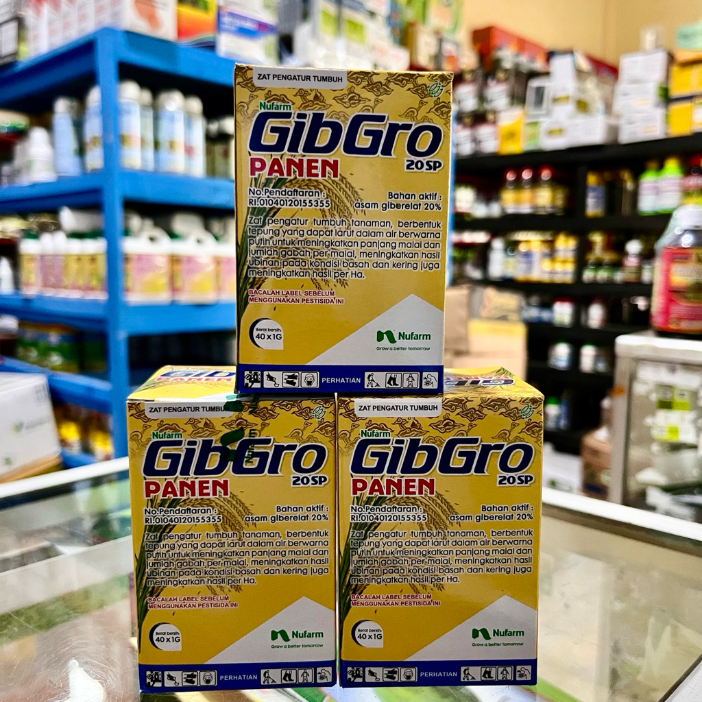 ZPT GibGro Panen 20SP 1 Kotak isi 40Pcs (Original). ZPT Penambah botol Buah GibGro