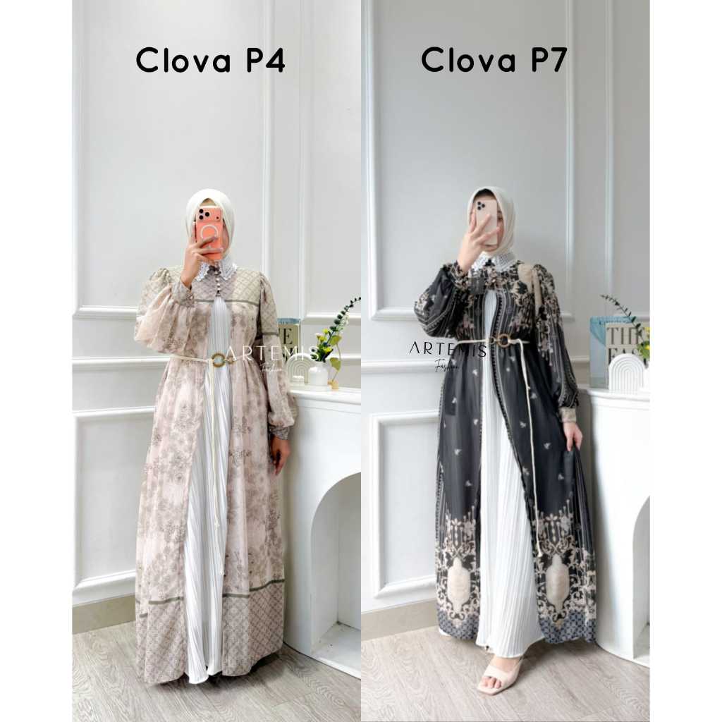 ARTEMIS FASHION - CLEA P2 // CLOVA P2 P4 P5  MAXI DRESS gamis