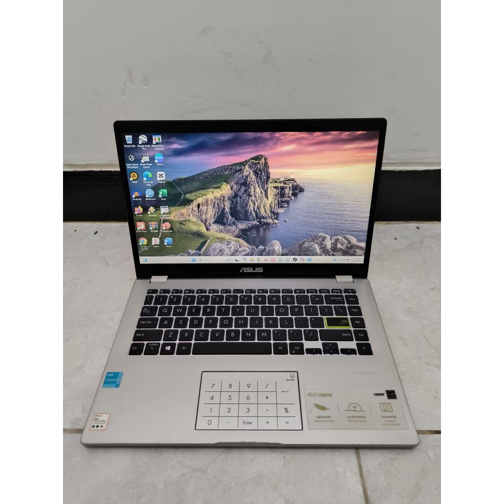 Asus E410KA Intel Celeron N4500 RAM 4GB SSD 512GB