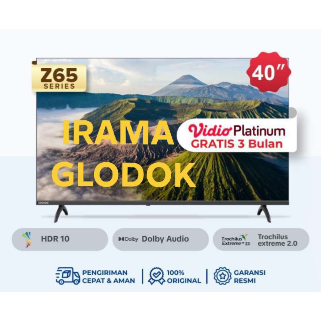 LED TV COOCAA 40 inch GOOGLE TV-2K LED-TV (COOCAA 40Z65)