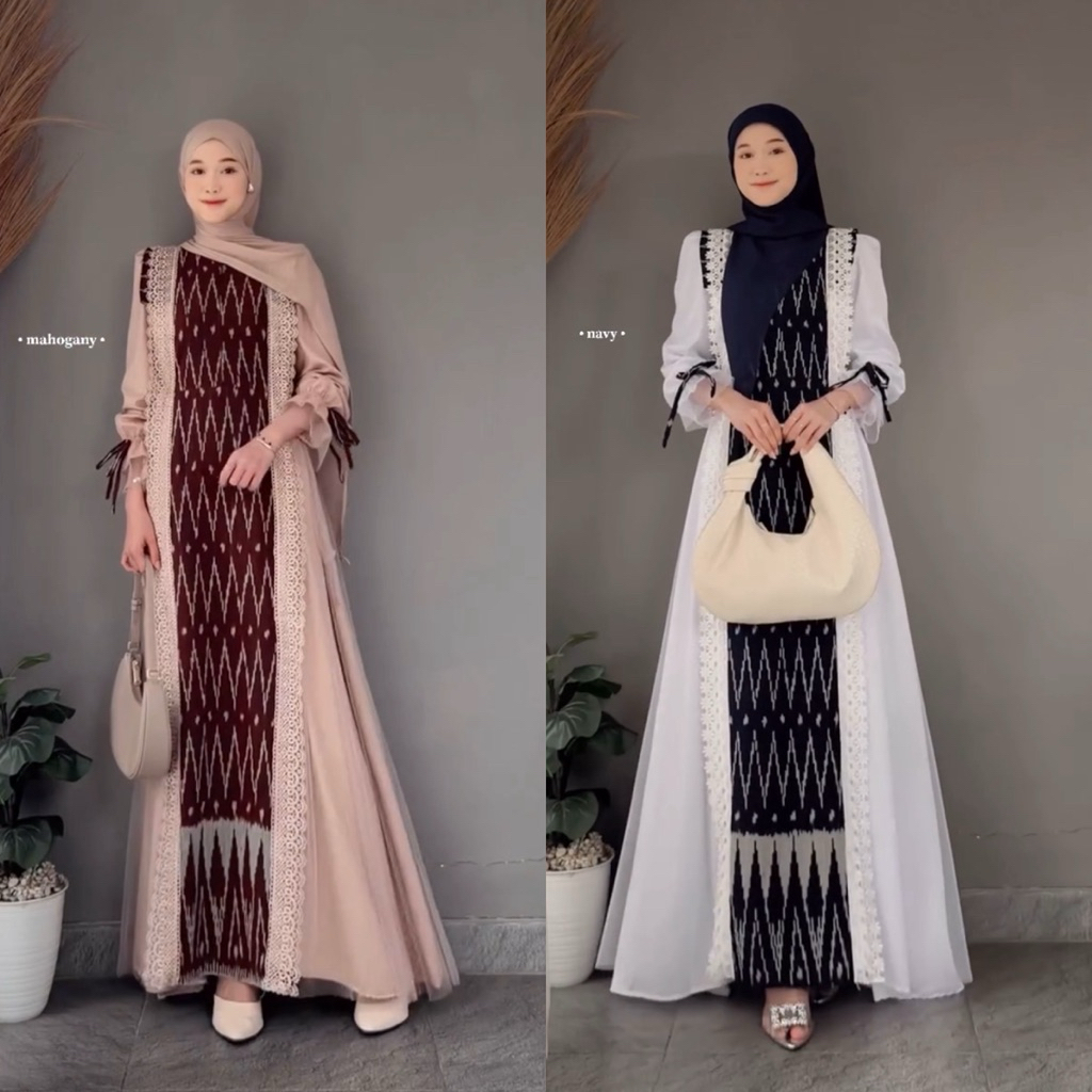 ELISA DRESS TENUN - DRESS TENUN KONDANGAN - COUPLE TENUN