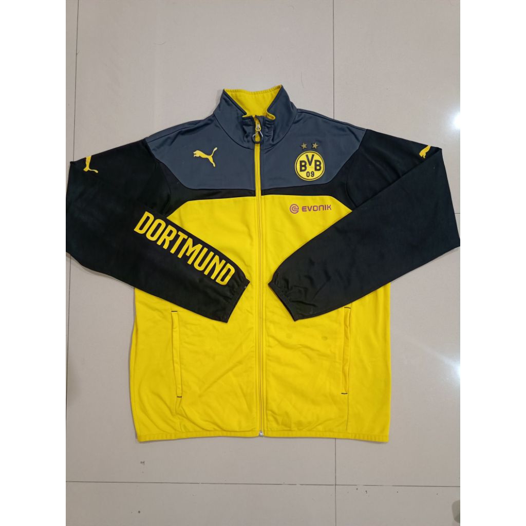 Tracktop Jakcet x Bola - Puma Borussia Dortmund 2013 14 - Yellow Black