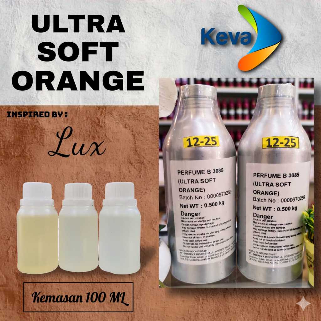 100 ML - LUX ULTRA  [ Keva ] | Bibit/biang parfum murni tanpa campuran kemasan repack