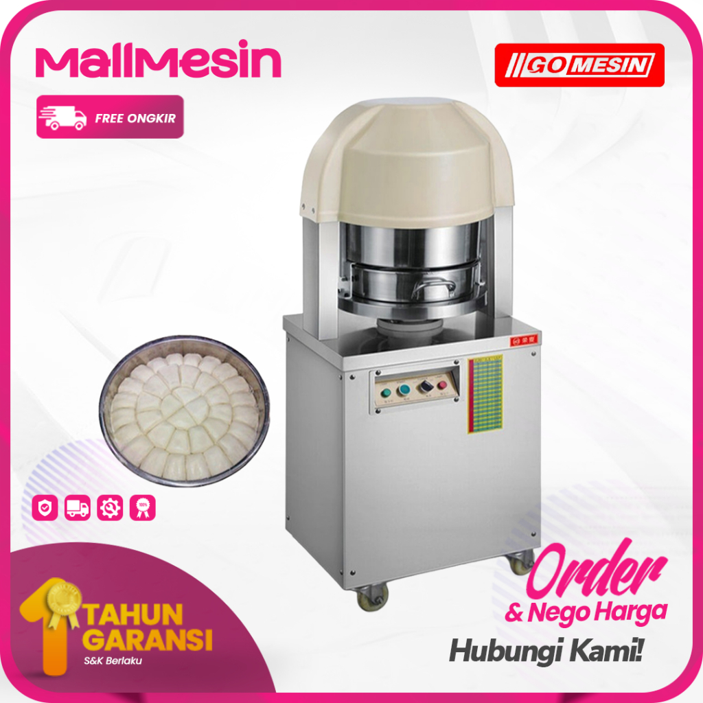 Dough Divider Mesin Pembagi 36 Bagian Adonan Roti GM-36 GOMESIN
