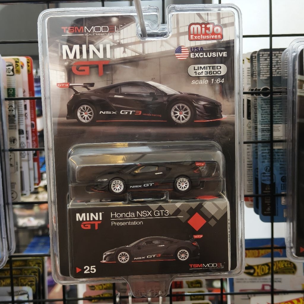 Mini GT Honda NSX GT3 Presentation Blister USA Exclusive Limited to 3600
