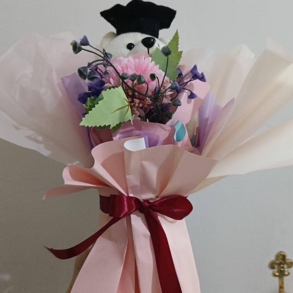 (ready langsung kirim) buket uang |money bucket|Buket bunga| buket wisuda murah | bucket bunga | Ros