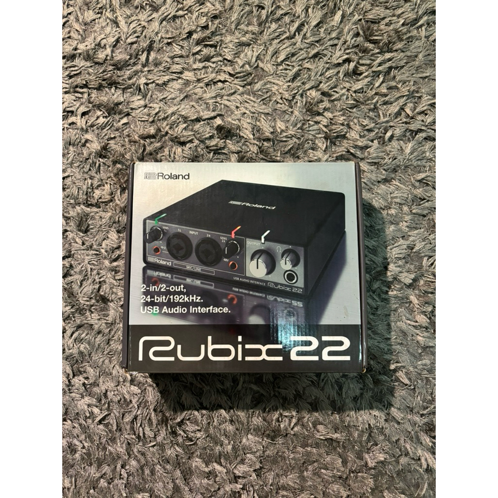 Roland Rubix22, audio interface Roland Rubix 22 soundcard