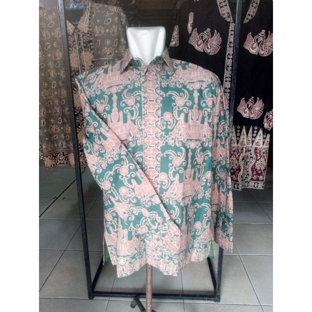 [BatikDTR] Batik Jambi Kemeja Pria