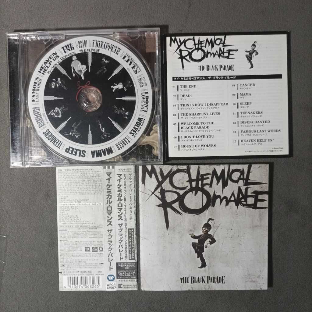 My Chemical Romance CD Original - The Black Parade (Japan) MCR