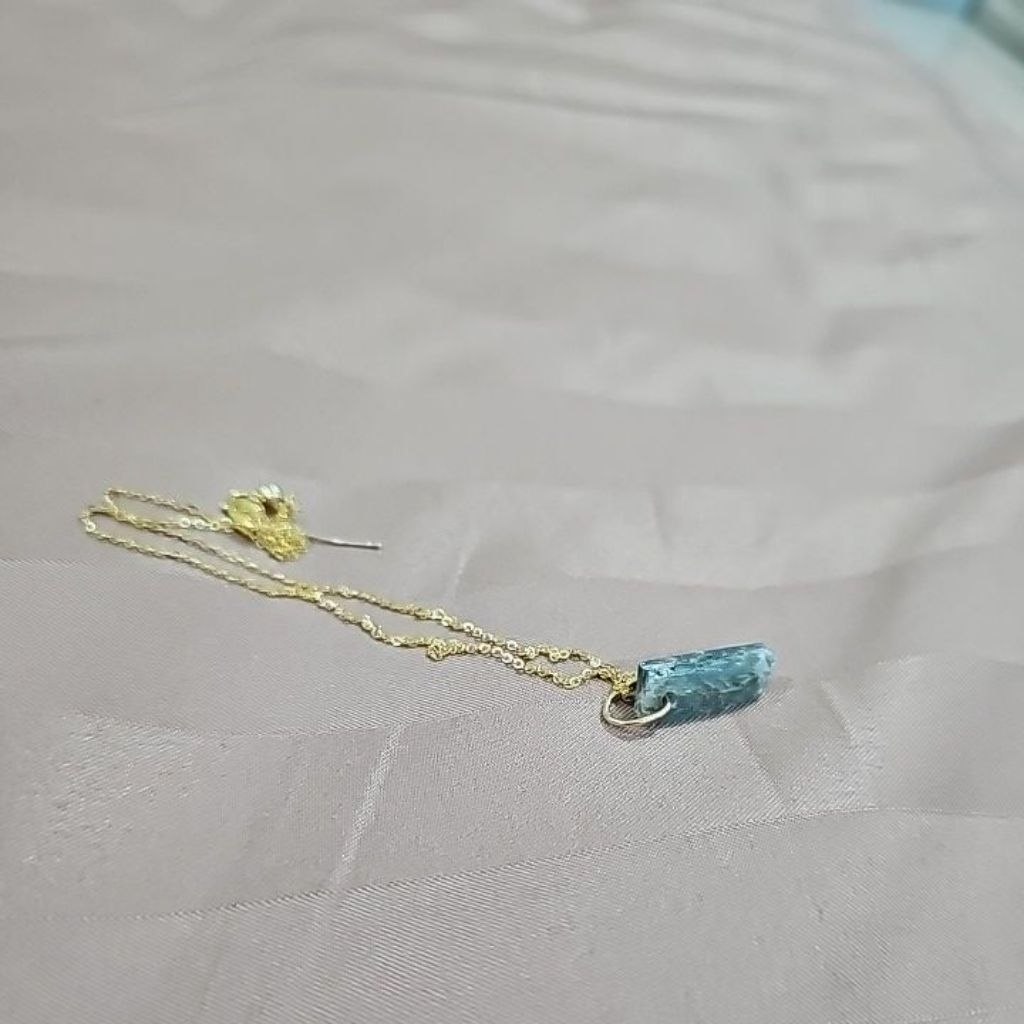 kyanite pendant raw
