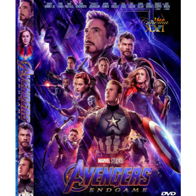 Kaset Film DVD Movie Hollywood  : Avengers Endgame (2019)