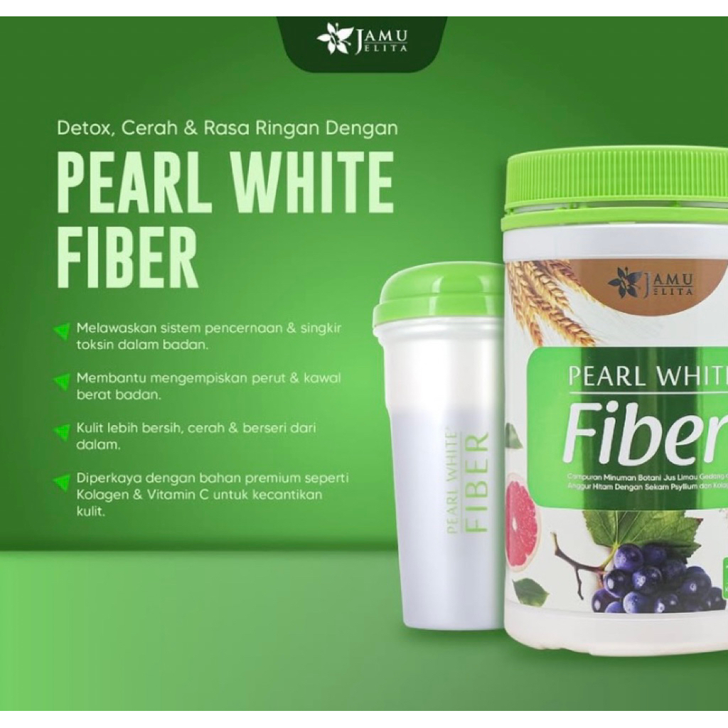 JAMU JELITA PEARL WHITE FIBER