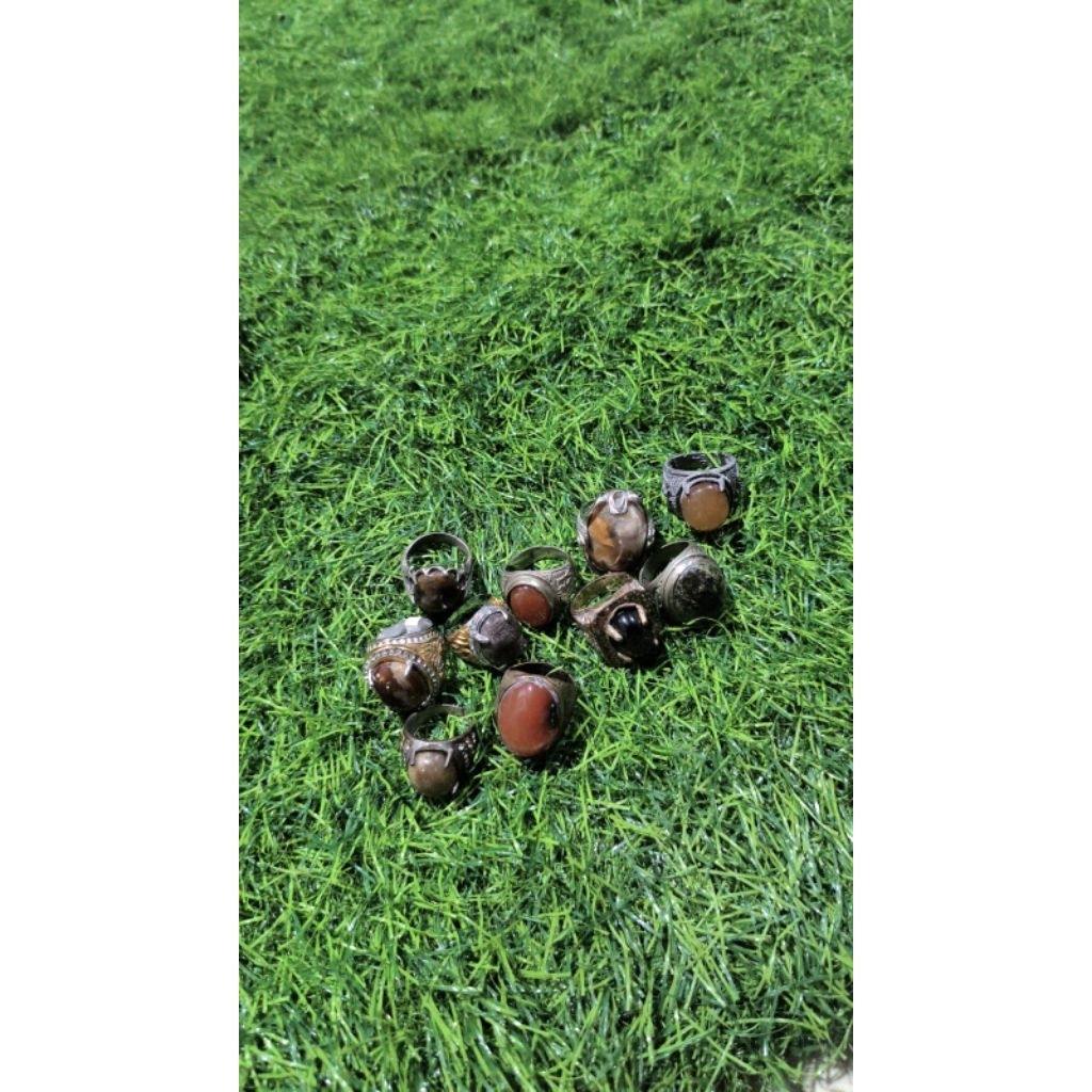 Cincin batu akik borongan