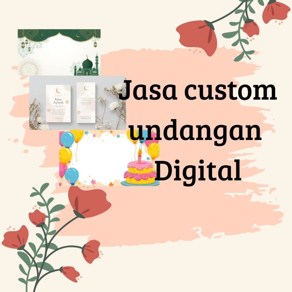 undangan digital template canva