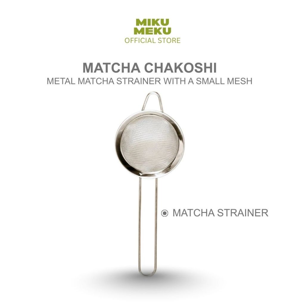Strainer Saringan Matcha Stainless Steel Ayakan Matcha Bubuk Professional Strainer by Miku Meku Matc