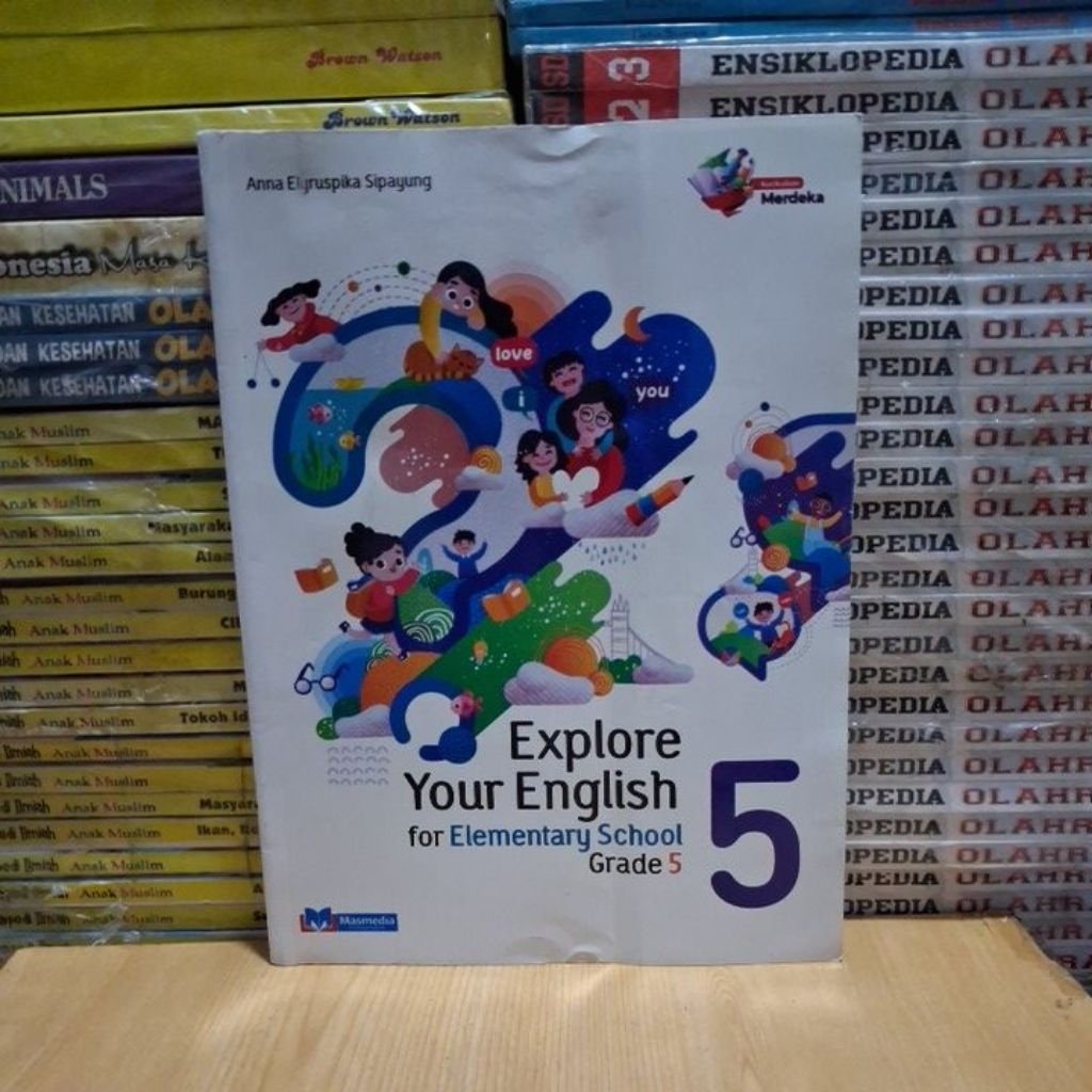 Buku Original Explore Your English SD MI Kelas 5 Kurikulum Merdeka Masmedia