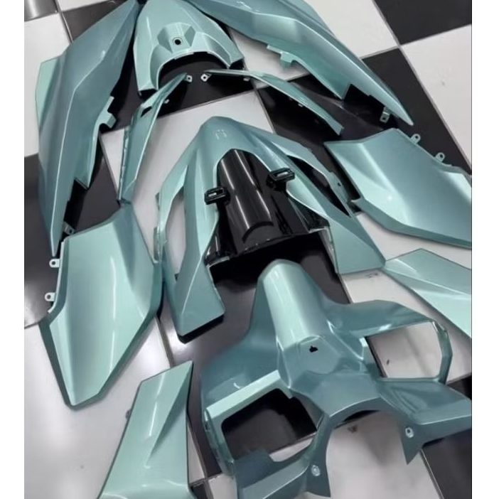 cat motor warna WARNA VERDE SILVER cat pu # cat custom # cat otomotif # cat mobil # cat velk #