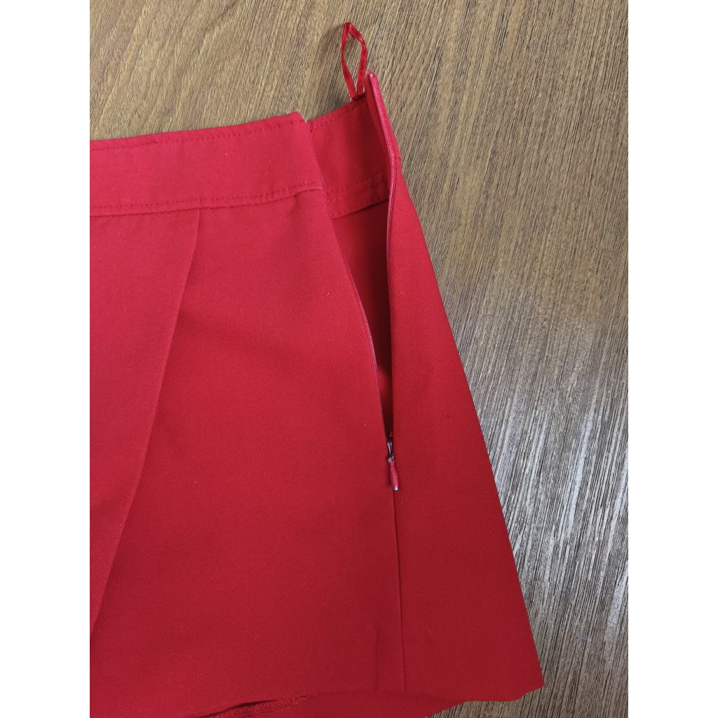 Zara Red Skort
