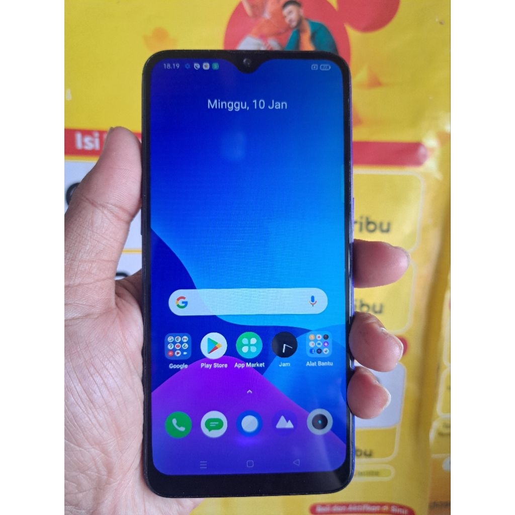 REALME 5 PRO RAM 4GB INTERNAL 128GB, SECOND NORMAL TES, SIAP PAKAI
