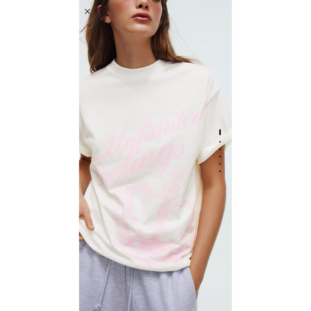 Jastip Bershka Tshirt Oversize