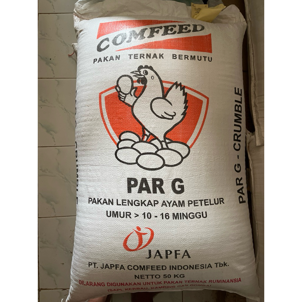 Pakan Ayam Petelur Comfeed PAR G 50kg