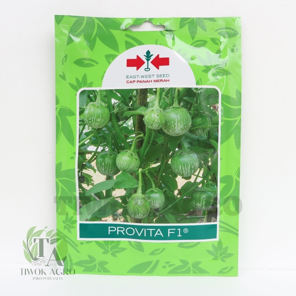 Benih Terong Provita F1 Panah Merah Isi 400 Butir - Terong Lalap Hibrida Unggul Cepat Panen