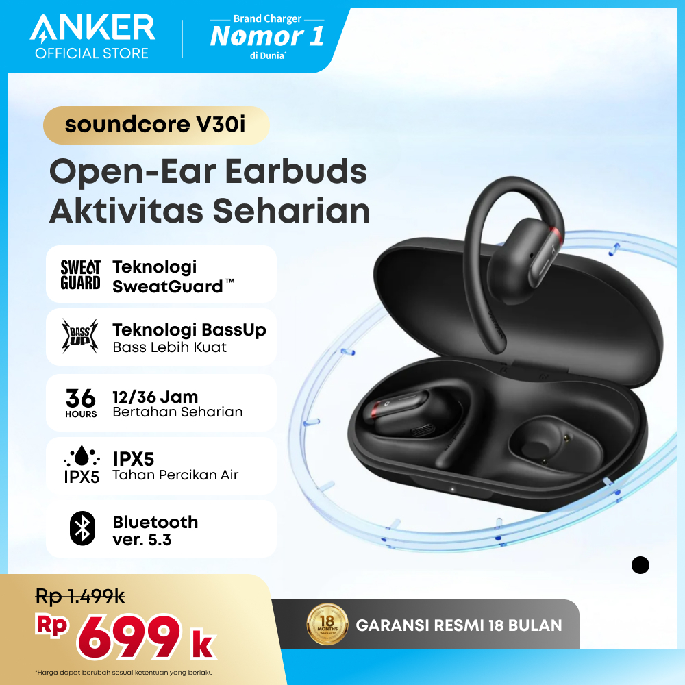 Soundcore by Anker V30i TWS Open Ear - A3873