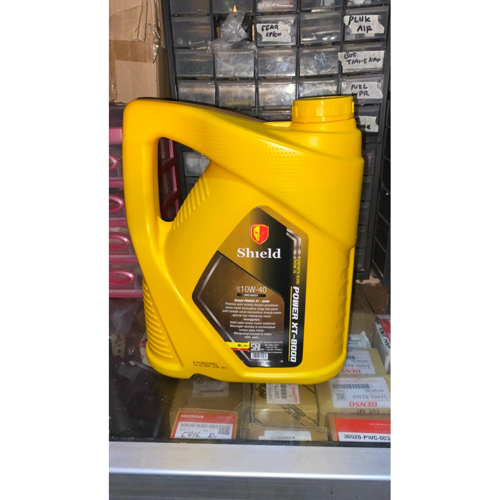 Oli Mesin Shield 10-40W 4Liter