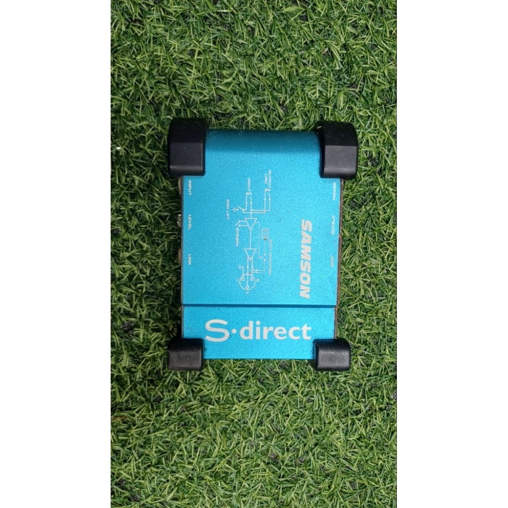 Samson S Direct DI BOX akustik Direct Box batere 9volt