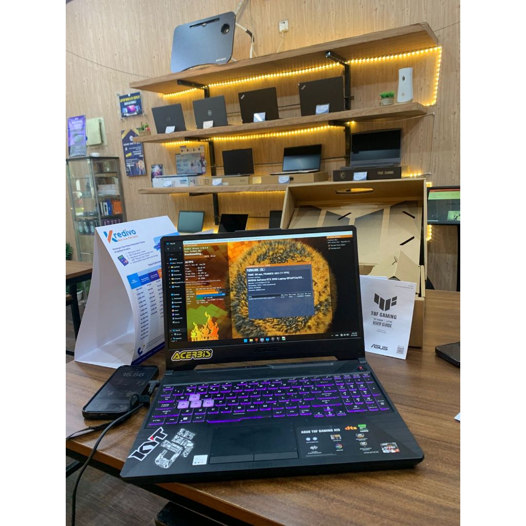ASUS TUFF A15 RYZEN 7 7435HS RTX 3050 16/512GB