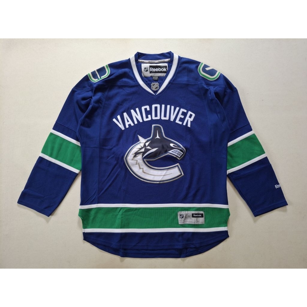 JERSEY REEBOK NHL VANCOUVER CANUCKS ORIGINAL 100%