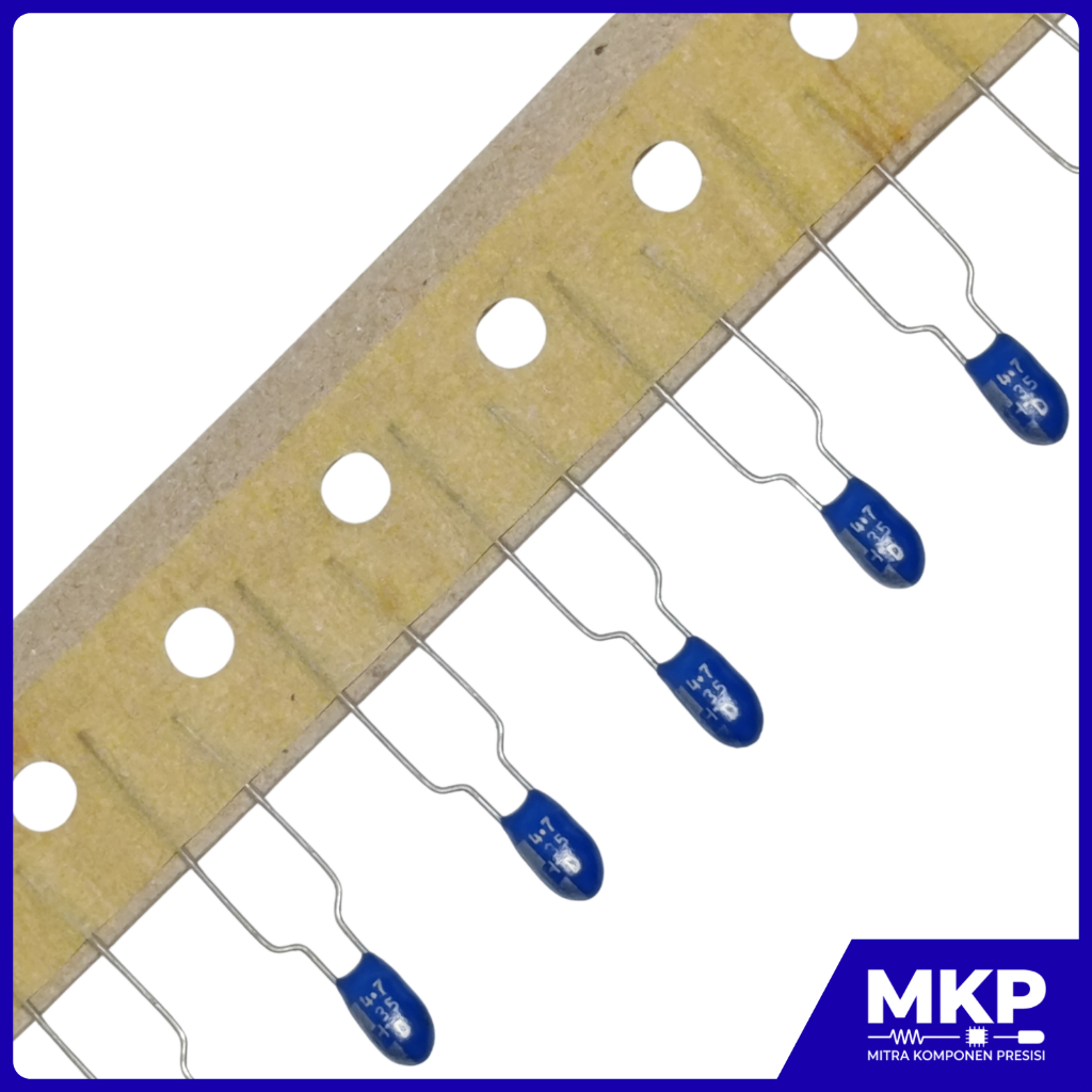 TANTALUM 4,7UF 35V RENTENG ROLL KAPASITOR 475 4,7 UF 35 V