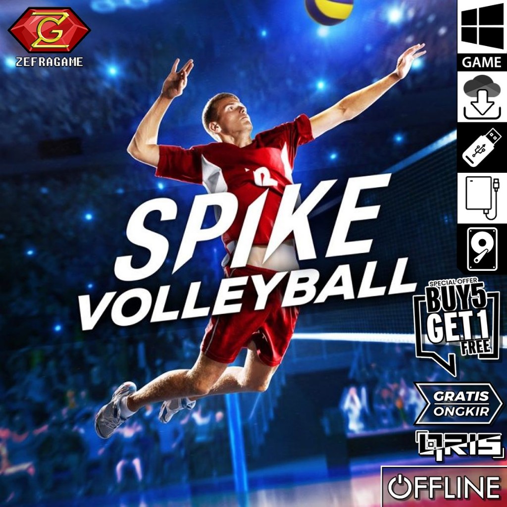 Spike Volleyball Game PC Laptop Games