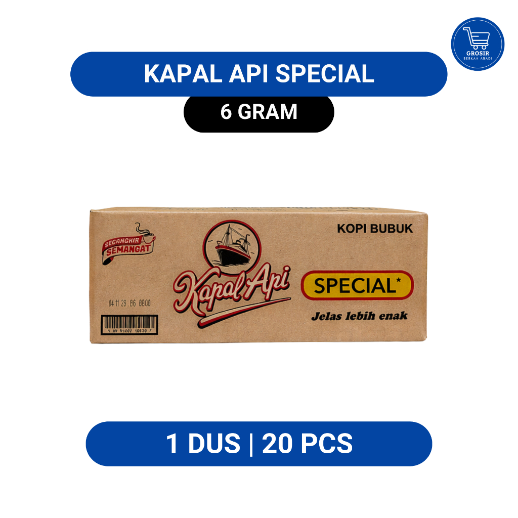 Kopi Kapal Api Mini 1 Dus 20 Renceng | Kopi Sachet Hitam Praktis