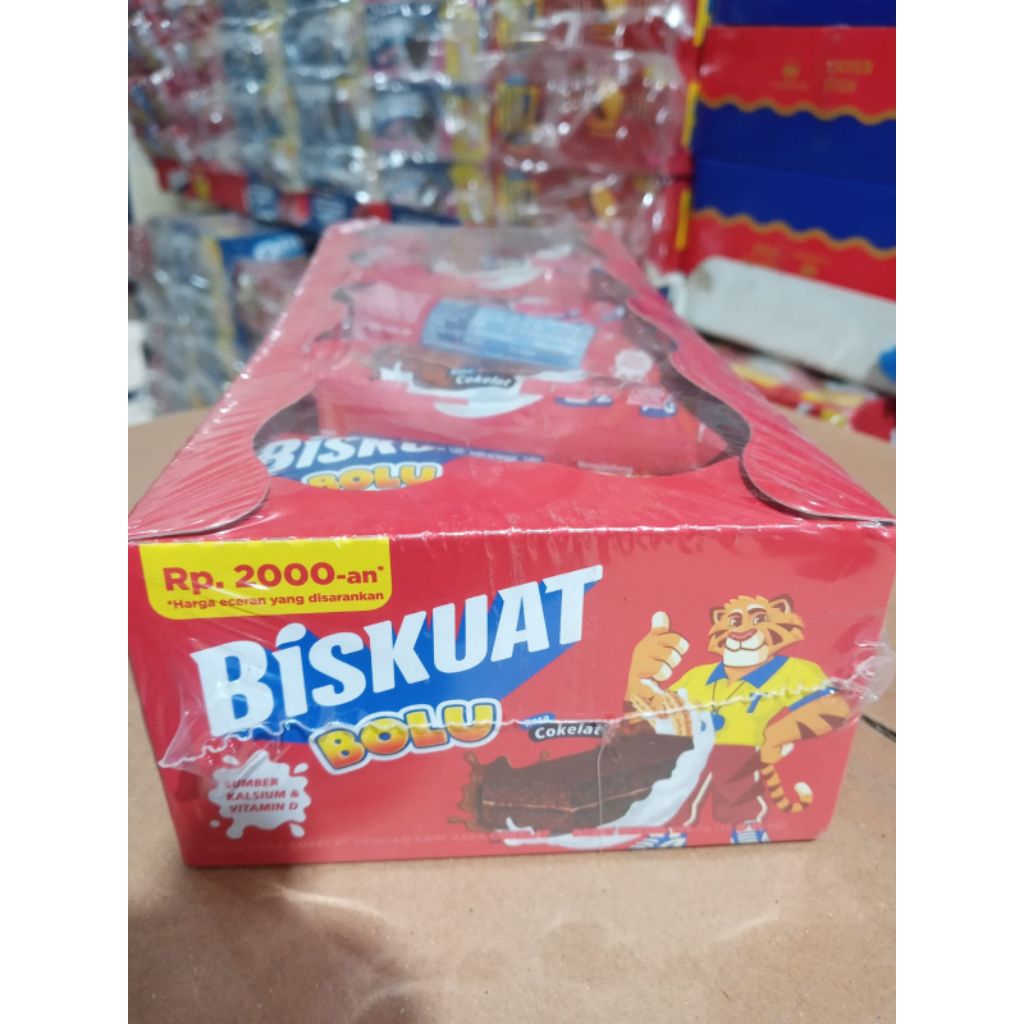 Biskuat Bolu Rasa Cokelat 16,6gr