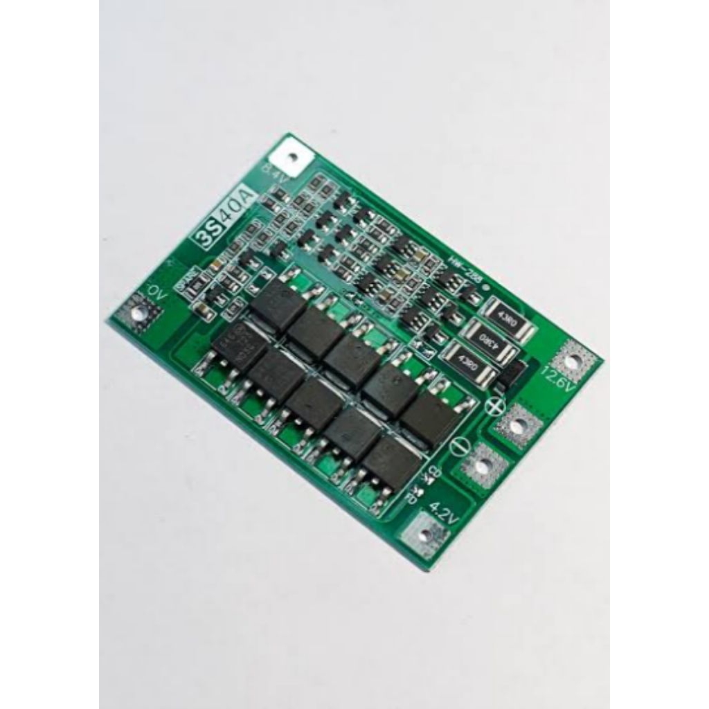 bms baterai 18650 40a 3s 12,6v modul pelindung baterai balance