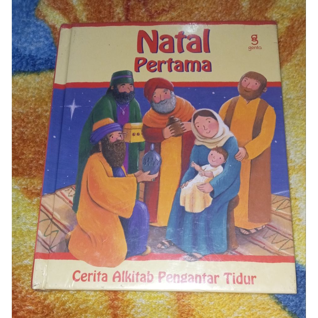 Buku Natal Pertama Cerita Alkitab Pengantar Tidur Buku Cerita Anak Kristen Kisah Kelahiran Yesus Ber