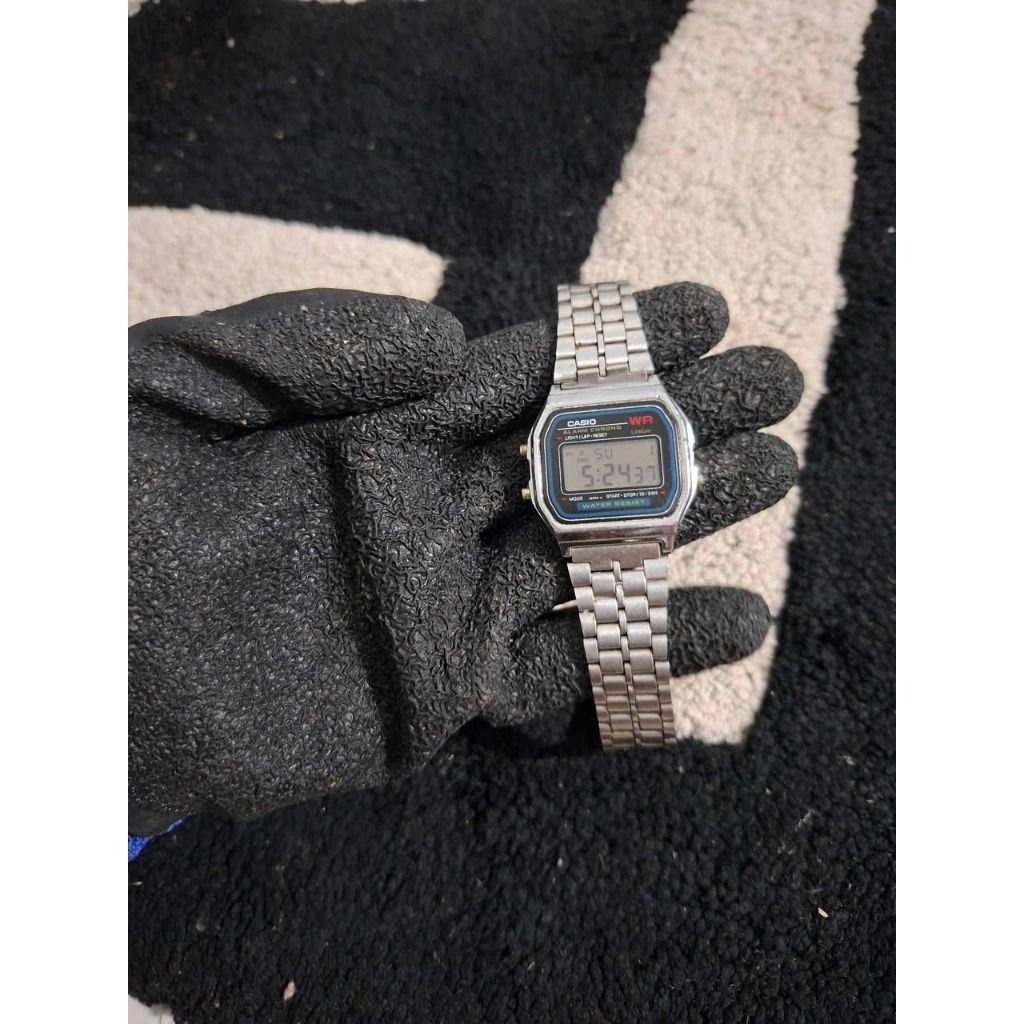 jam tangan digital cas*o wr