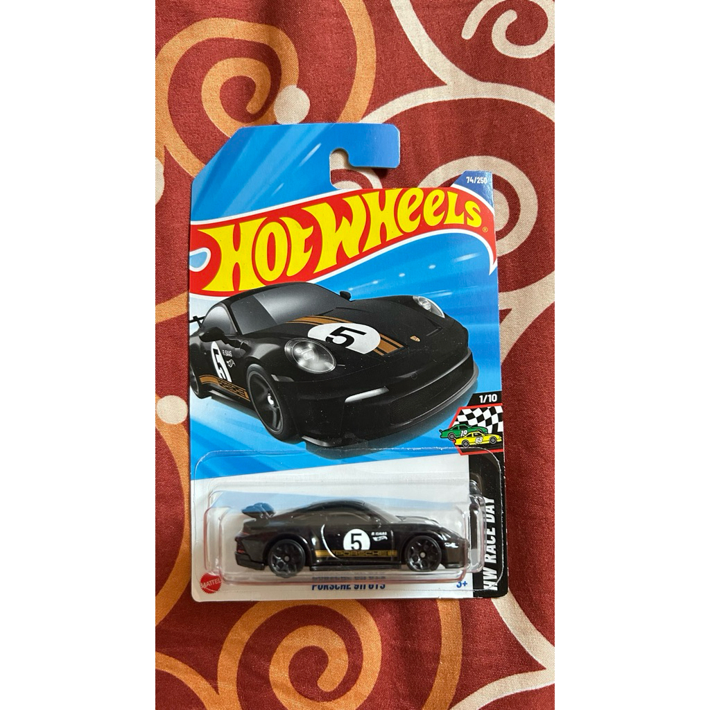 Hotwheels Porsche 911 GT3 Hitam