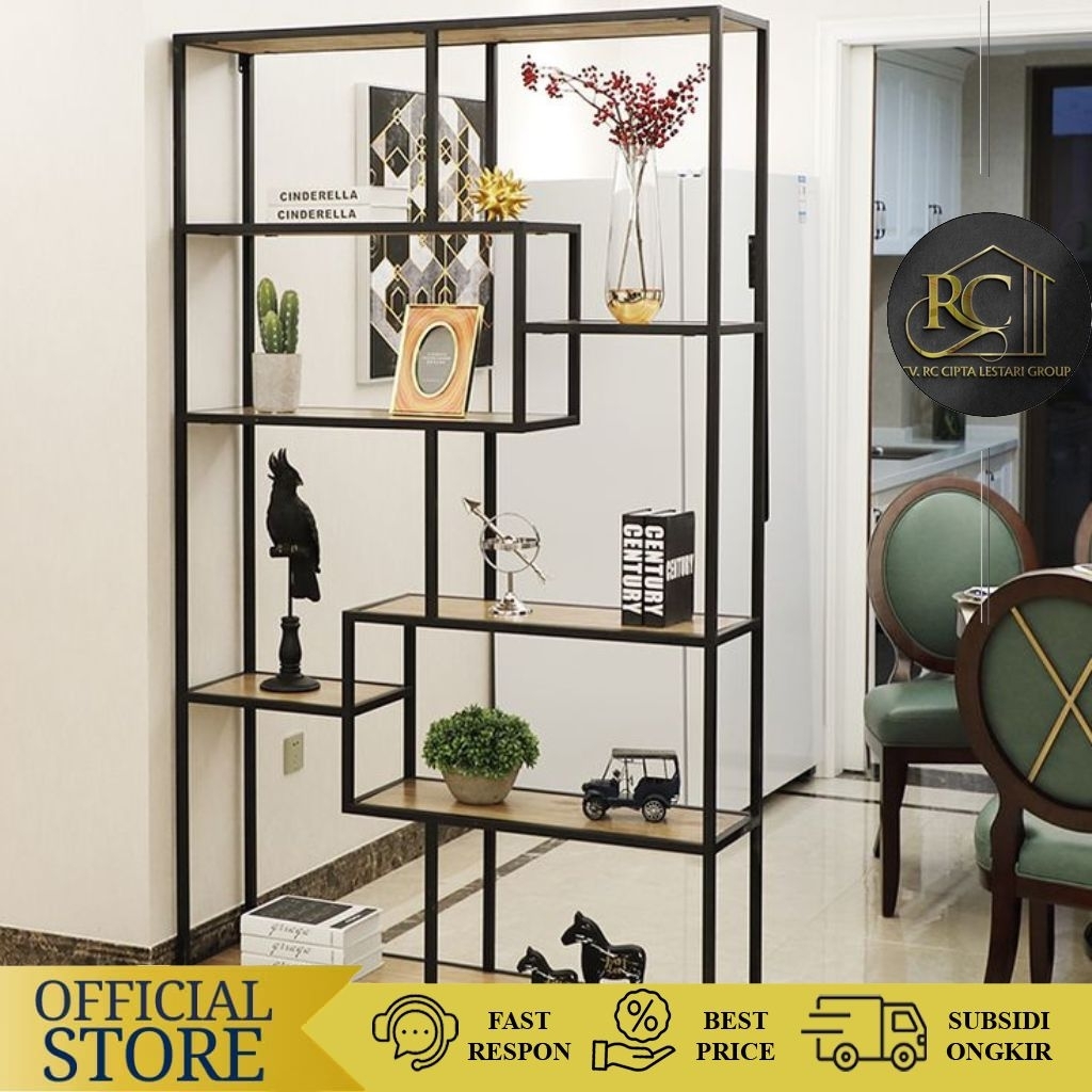 Rak PartisiIRak Buku Pembatas RuanganIPartisiITerima Custome