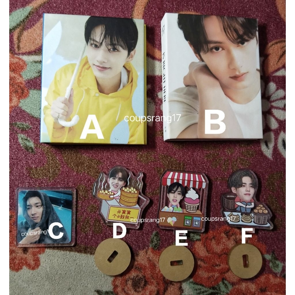 BINDER ONLY OFFICIAL SEVENTEEN WONWOO HANDUK