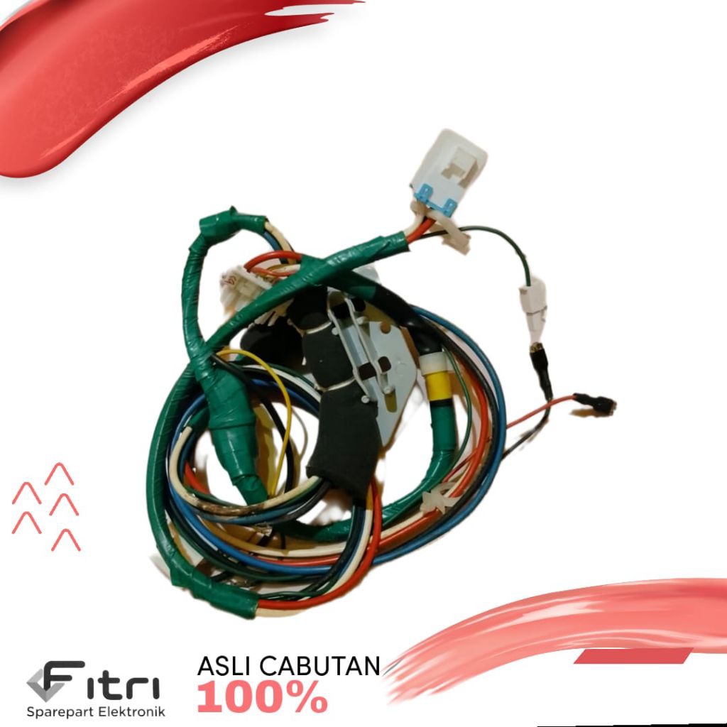 Kabel IC Mesin Cuci / Socket Modul PCB Mesin Cuci Bekas Original SAMSUNG WA90F4 ASLI CABUTAN