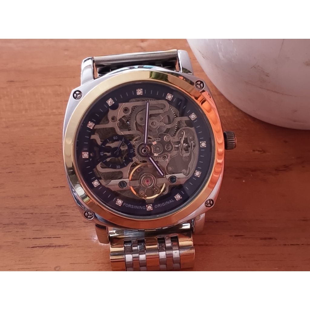 mechanical automatic watch second / jam tangan automatis bekas